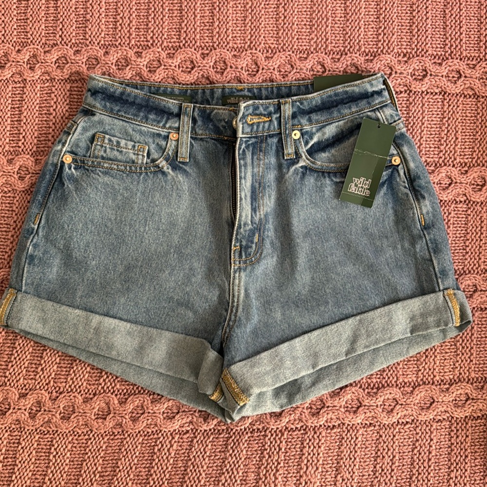 Wild Fable High Rise Mom Shorts